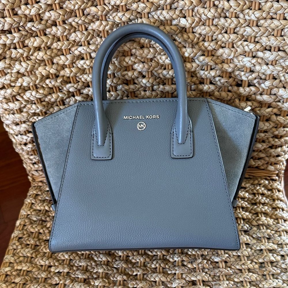 Michael Kors Gray Satchel